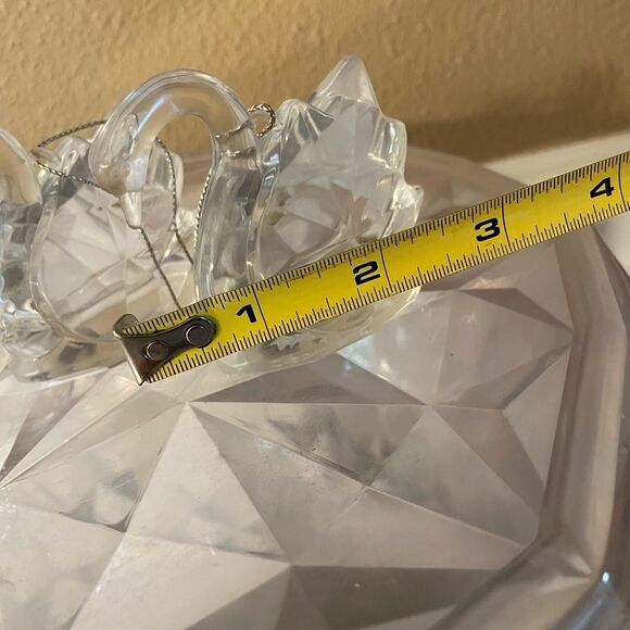 3 Lucite Swan Ornaments - Picture 10 of 14